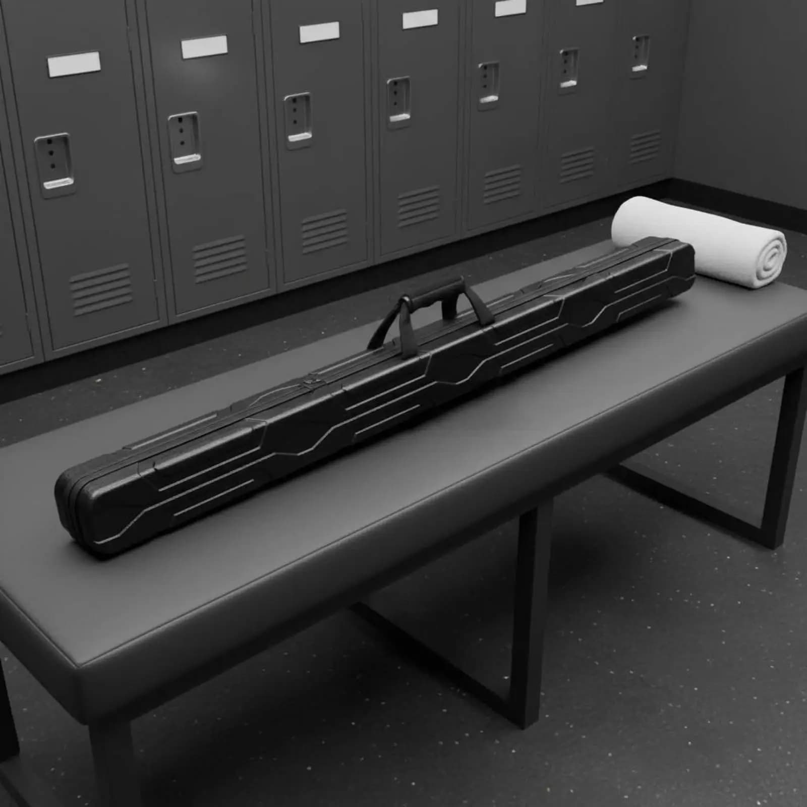 Billiard Cue Storage Case Scientific Partition System Impact Proof Pool Stick Holder Bag for Professional Game Use