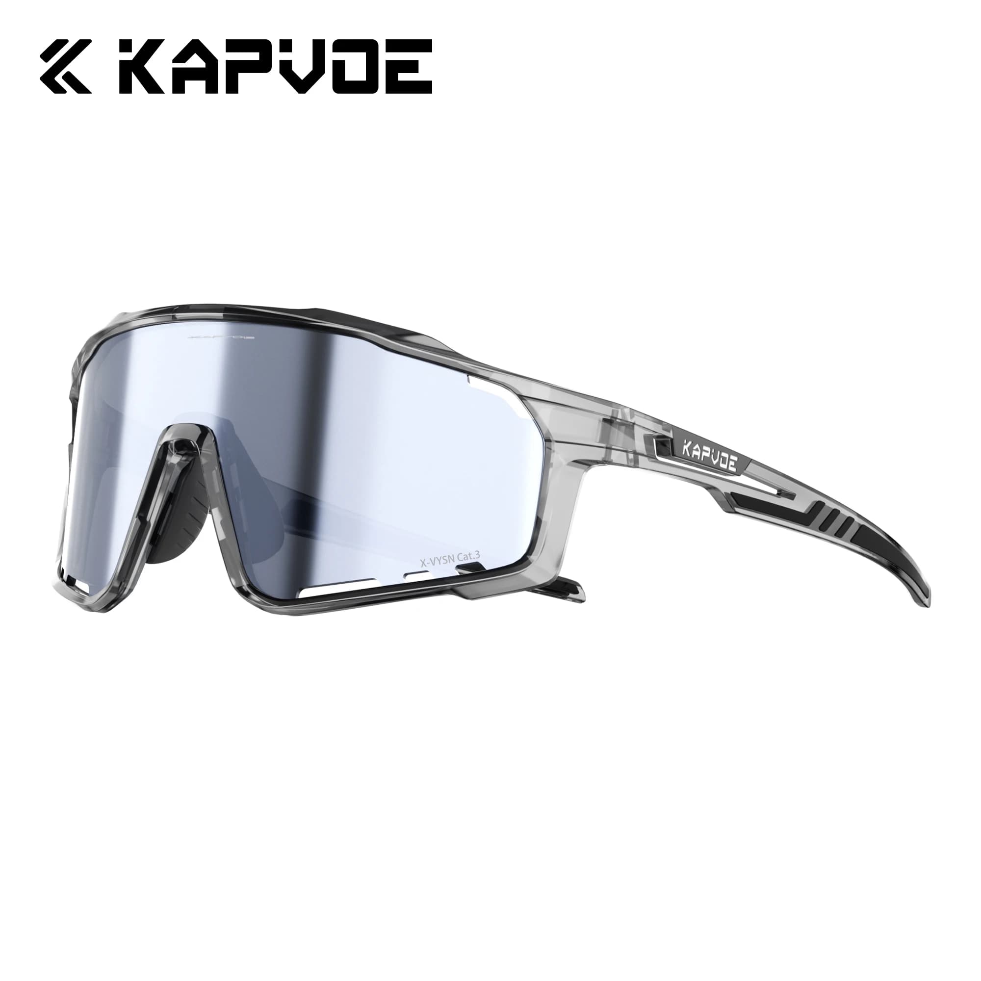 Occhiali da Sole KAPVOE per Montagna, Protezione UV400, Occhiali Sportivi per Corsa, Escursionismo, Ciclismo e Guida, Eleganti Unisex