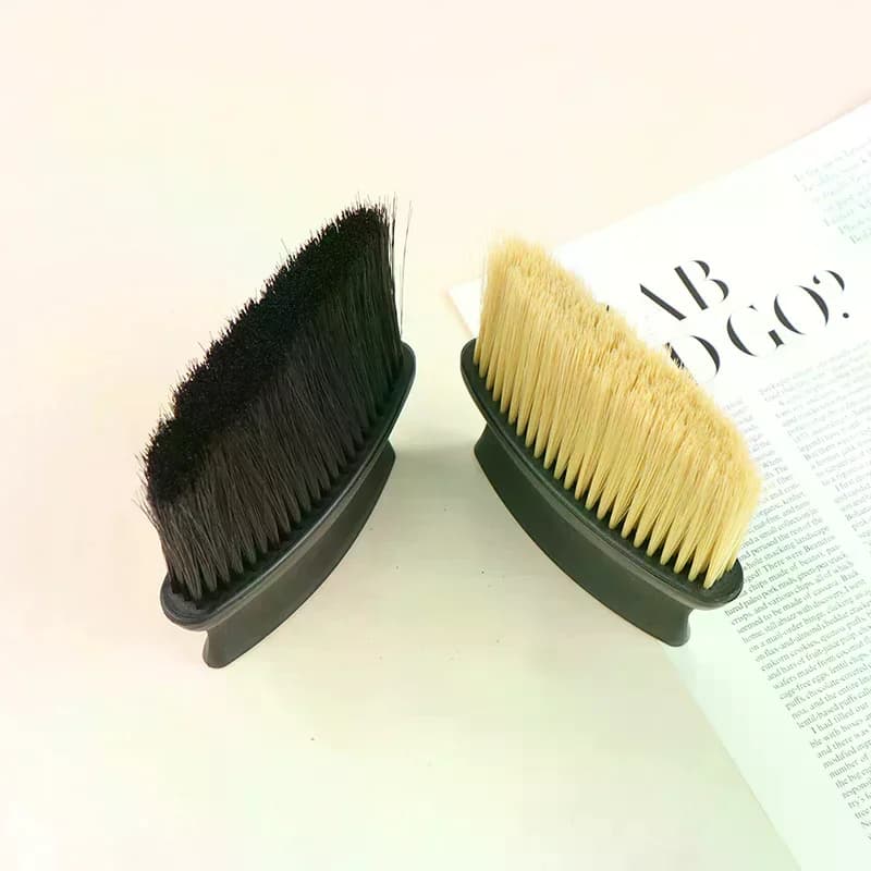 Beard Brush Soft Boar Bristle Wood Beard Brush Hairdresser Shaving Brush Comb Mustache Comb Cleaning Mustache Hair Comb Nursing