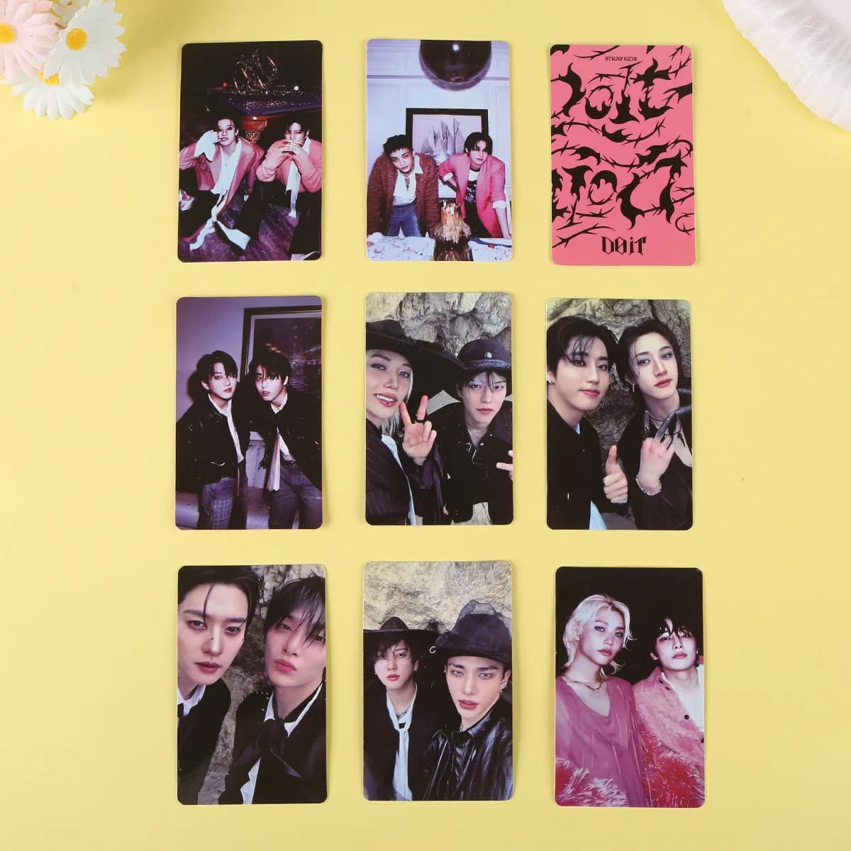STRAYKIDS Wandering Boy Fan Collection Small Card HYUNJIN Long Fu Felix STRAYKIDS Returns to DO IT Fang Canzhangbin HAN Small Car