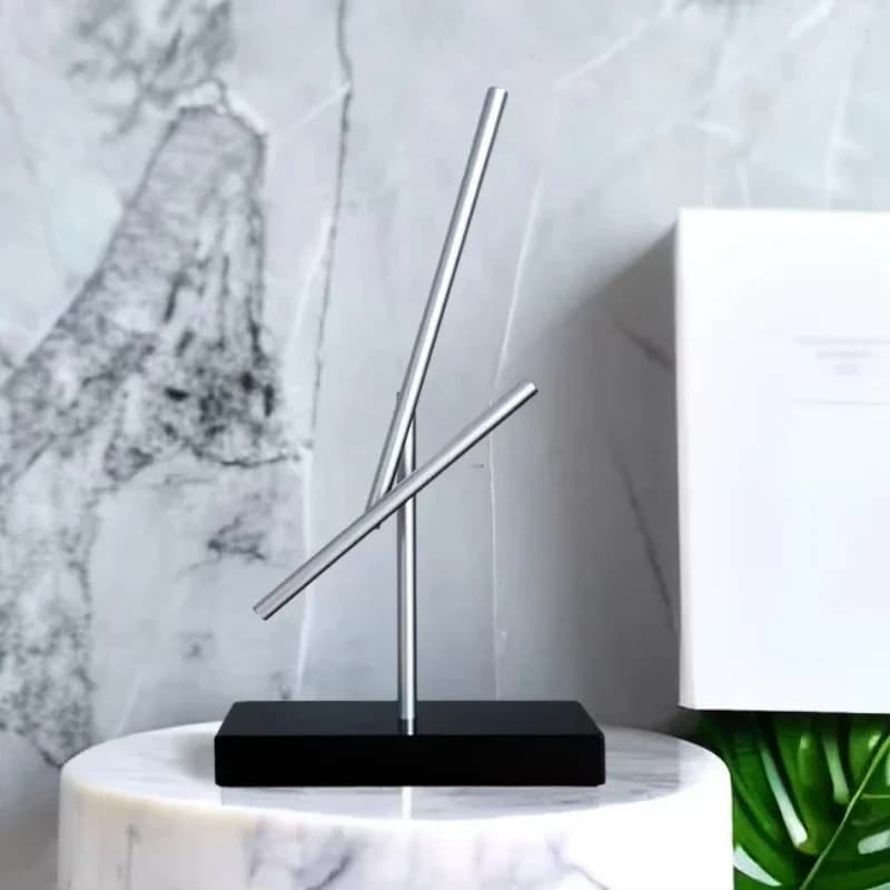 Newton Force Decorazione da scrivania Caos Pendolo Macchina a movimento perpetuo Regali creativi aziendali Hai bisogno di alimentazione a batteria