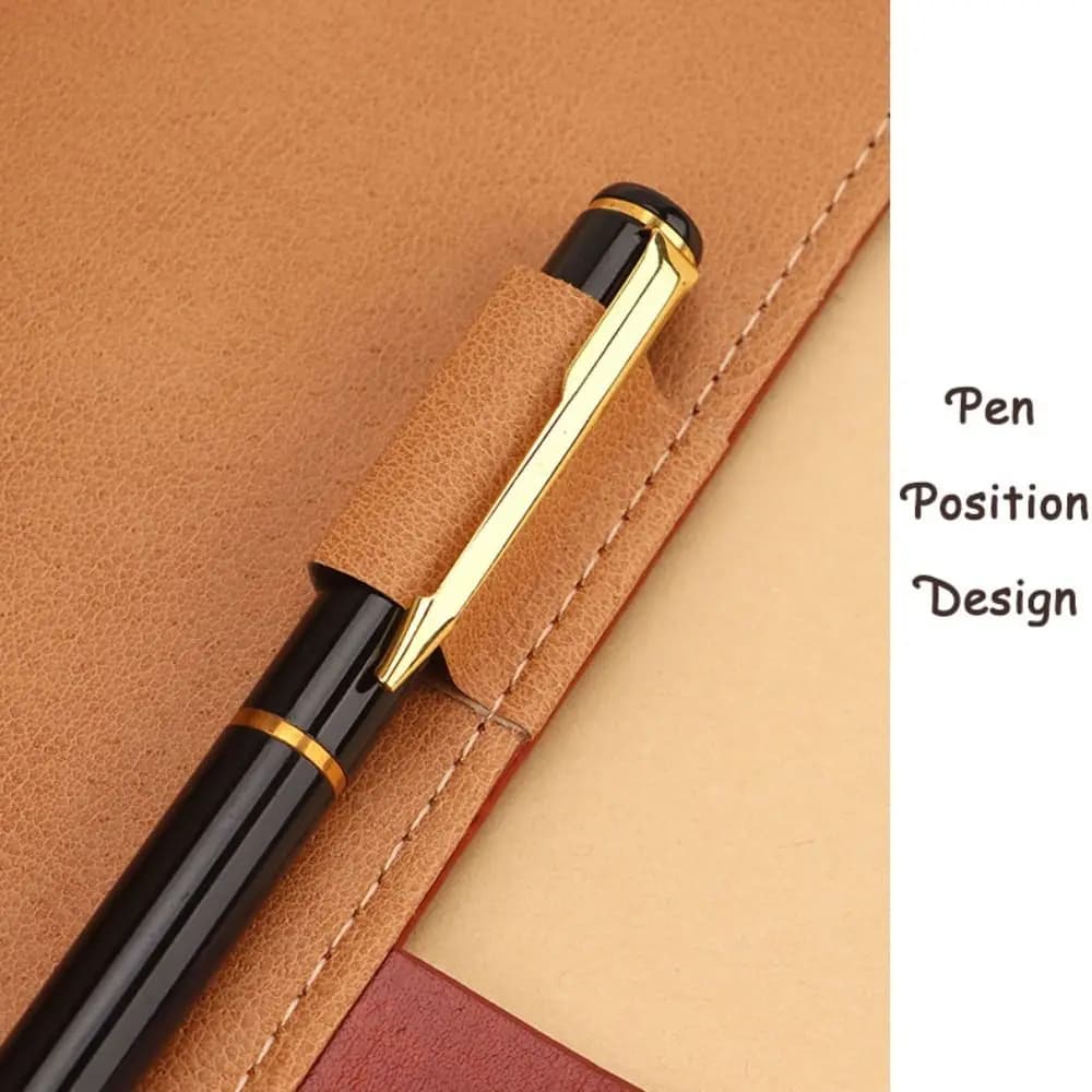 A5 100Sheets Journal Notebook With Lock Flower Cover PU Leather Diary Writing Pads Stationery Line Paper