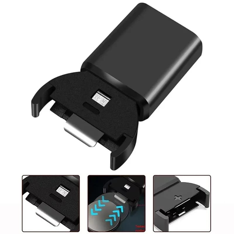 Type C Rechargeable Fast Charger For LIR2032 LIR1632 LIR2025 LIR2025 LIR2016 LIR2032H Li-ion Coin Button Battery Charger Adapter