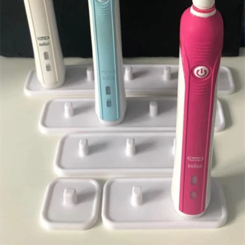 Support/support for electric toothbrush with 3D printing for 5, 4, 3, 2, 1 Braun Oral B