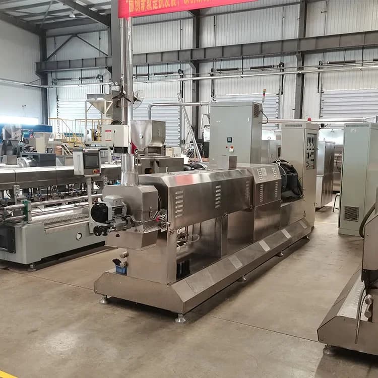 Macchina per la produzione di pasta italiana con estrusore a doppia vite ad alte prestazioni industriale