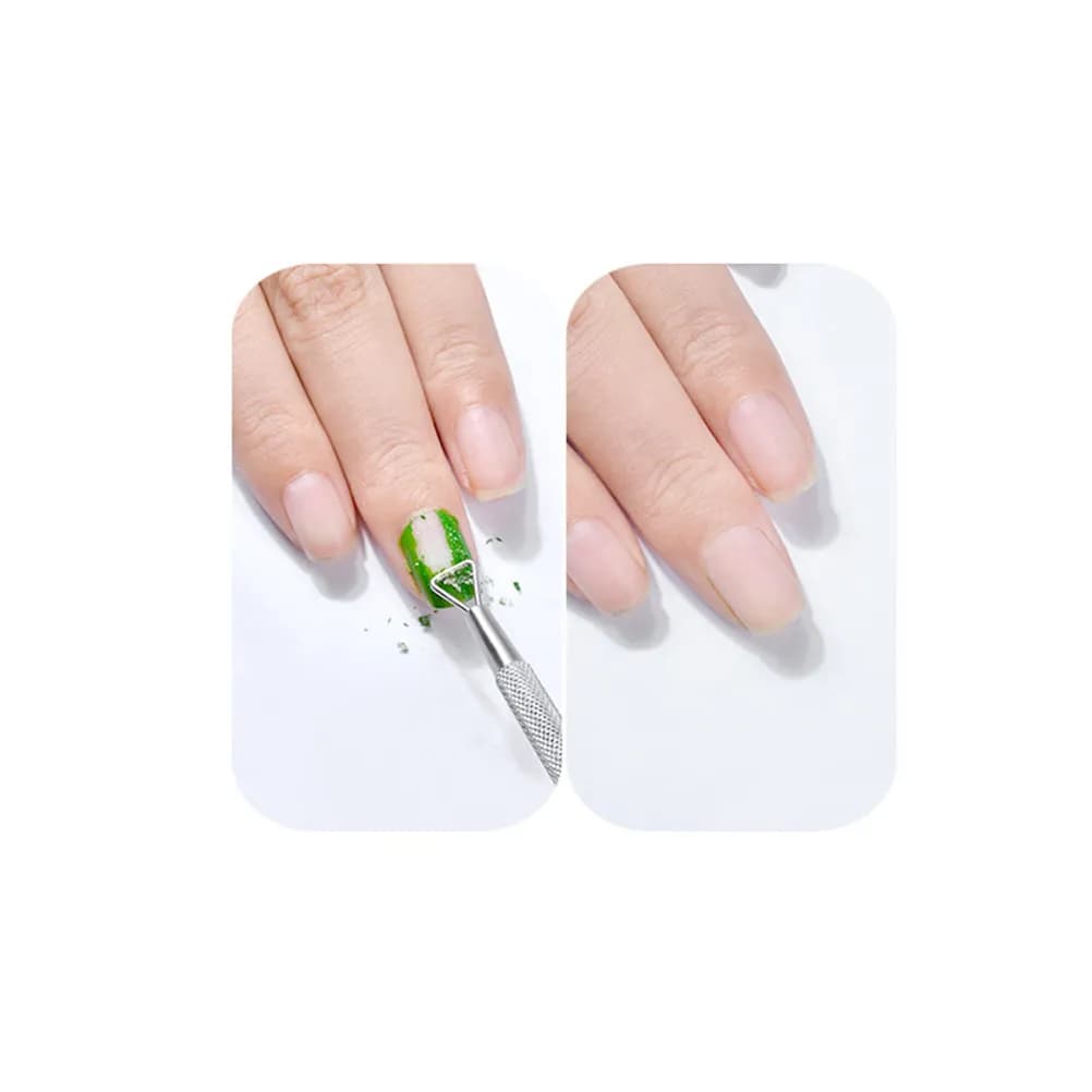 Premium Hydraulic Grade 410 Stainless Steel Push Button for Remove Gel Nails and Manicure Pedicure