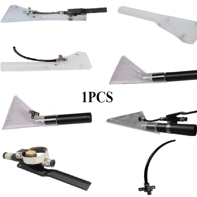Universal Wet/Dry Vacuum Cleaner Swivel Head Floor Nozzle Transparent Suation Sofa Carpet & Upholstery Brush Water Nozzle