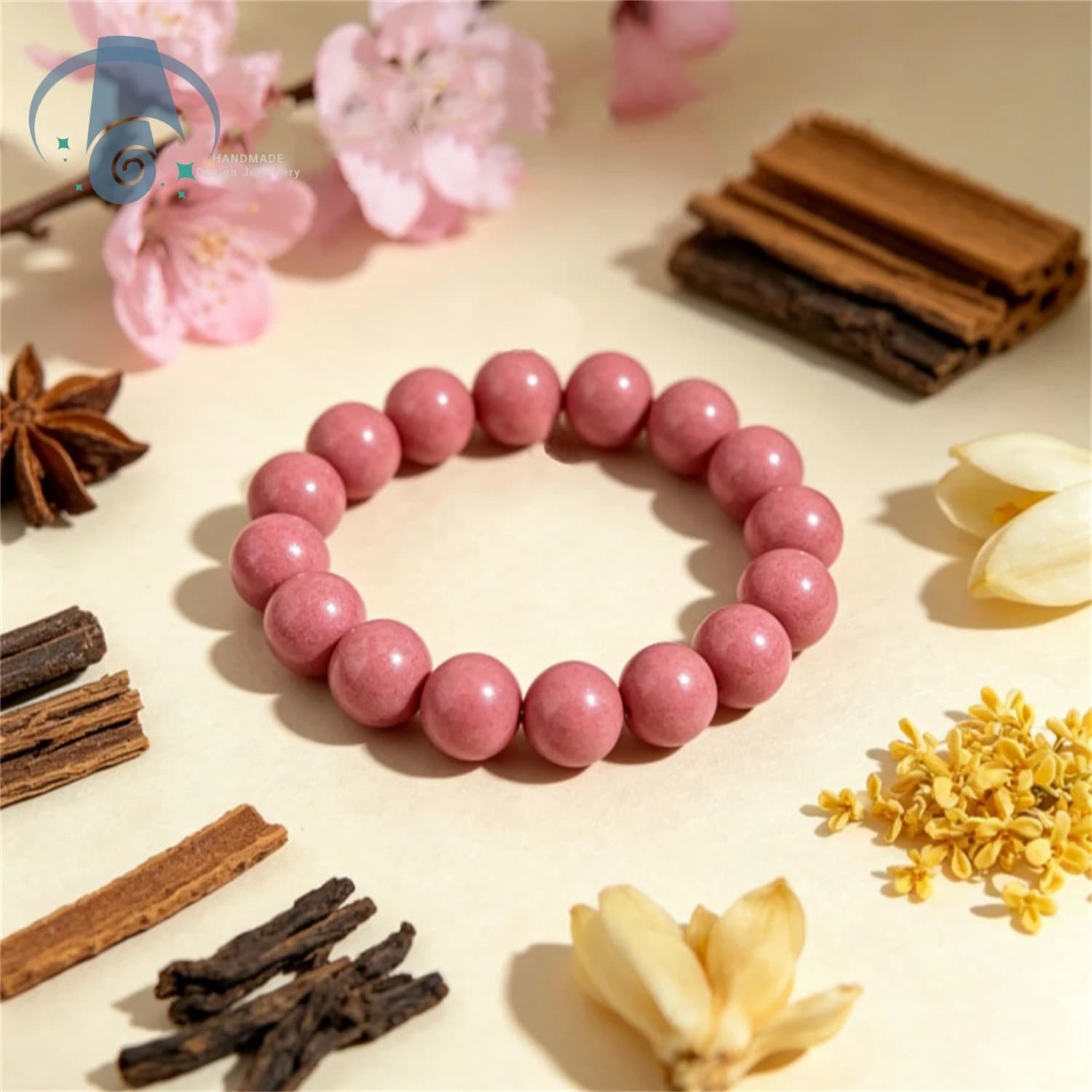 Natural Herbal Incense Beads Handmade Bracelet Traditional Chinese Medicine Aromatherapy Unisex Yoga Meditation Stress Daily Wea