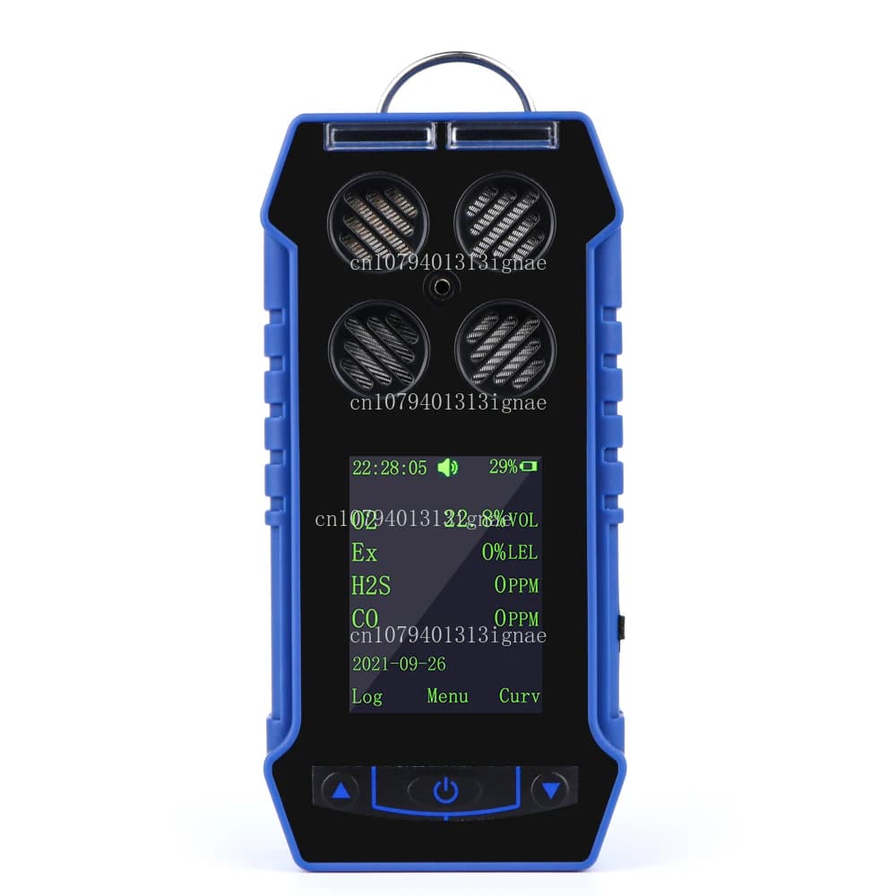 Rilevatore multigas portatile ad alta precisione Rilevatore intelligente di monossido di carbonio NH3 4 in 1