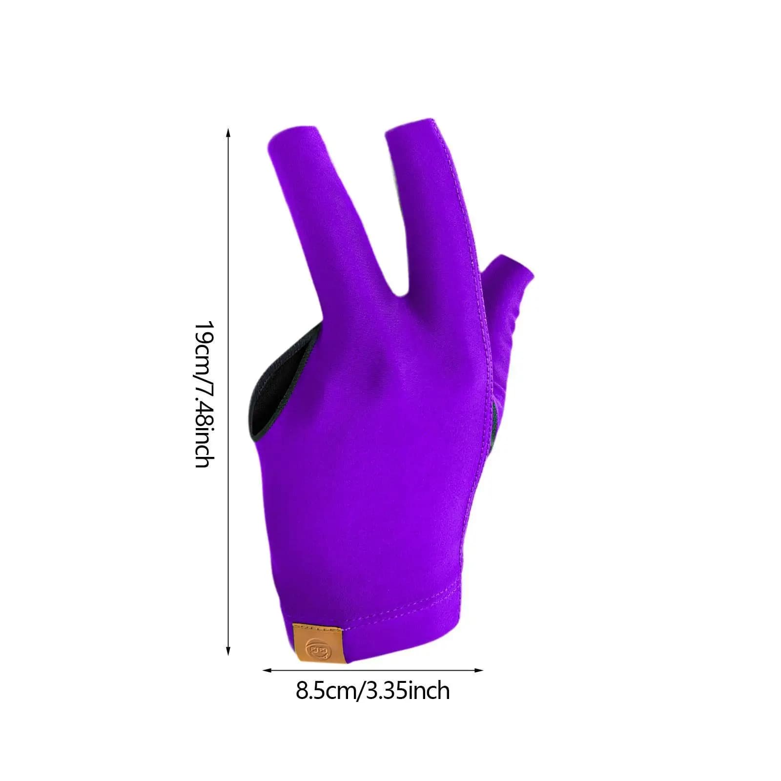 Men Women Billiard Glove Lightweight Sweaty Absorption Elastic Cue Grip for Pool Snooker Sports