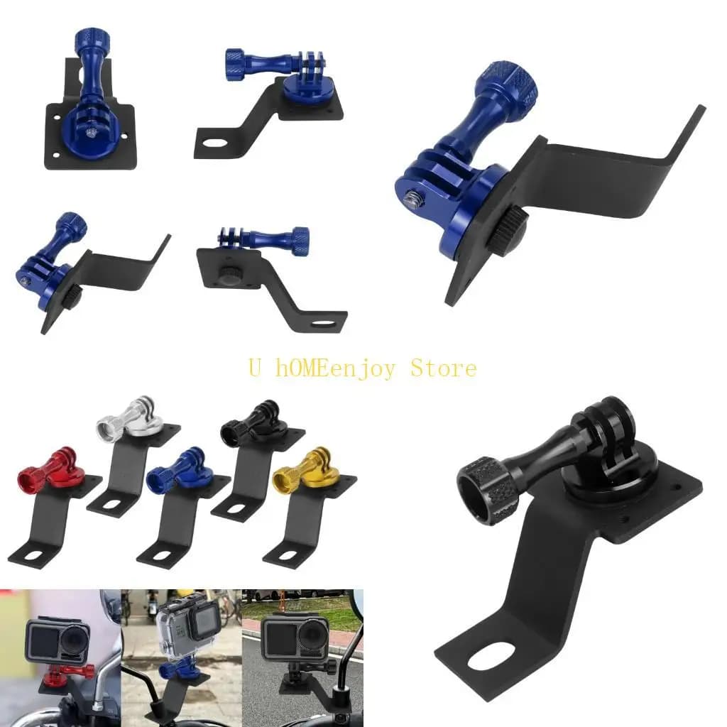 B0KF Supporto per action camera per resistente, struttura in alluminio per guida