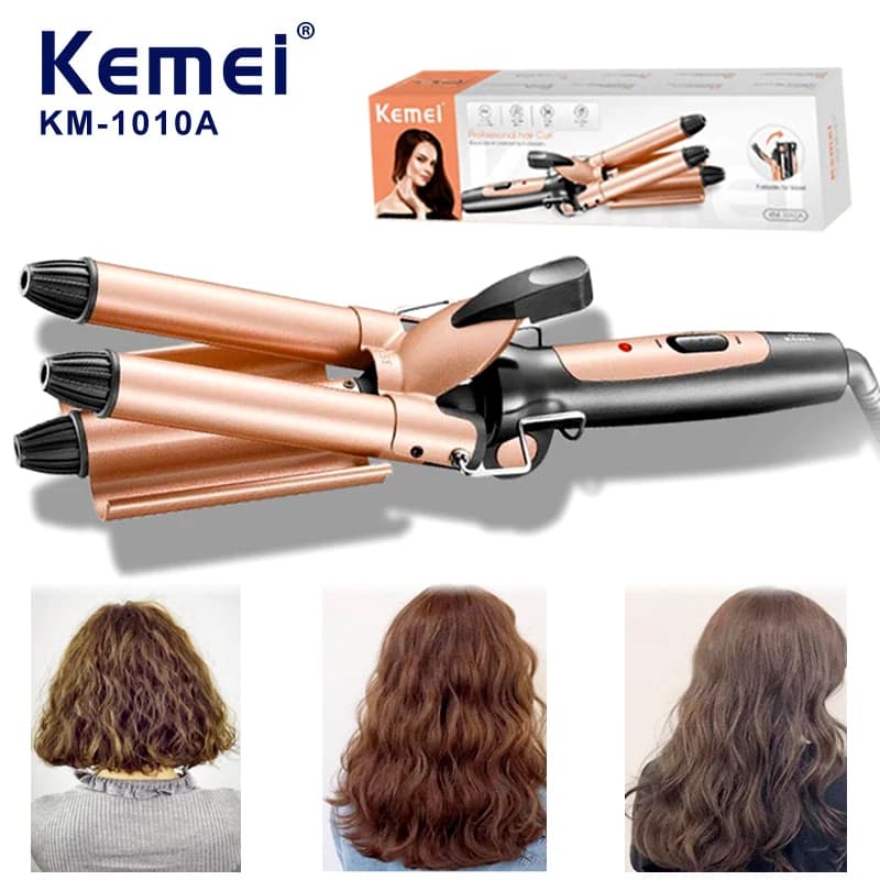 Bigodino per capelli professionale Arricciatura elettrica Bigodini Bigodini Styler Capelli Waver Strumenti per lo styling Bigodini per capelli per donna