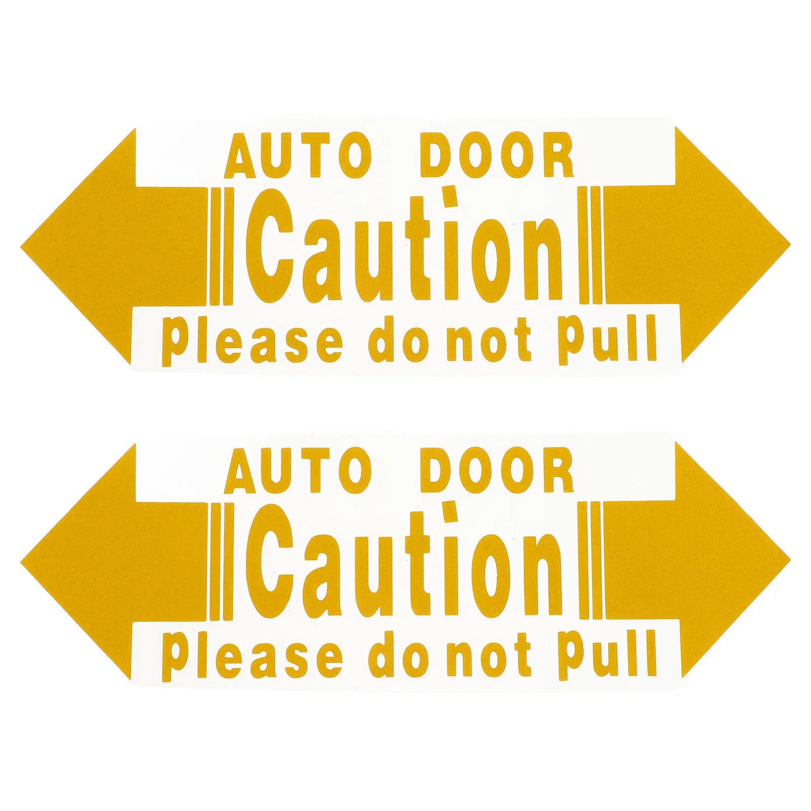 2 Pezzi Adesivi di Sicurezza per Portiere Auto, Decalcomanie di Avvertenza Visibili, Facili da Applicare e Rimuovere, Per Tutte le Stagioni