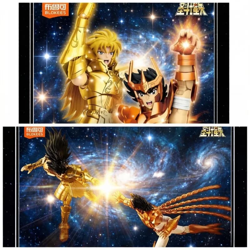 Disponibili Nuove Action Figure Blokees Versione Beyond Golden Saint Gemini Saga Phoenix Ikki, Giocattoli Anime per Bambini, Regali di Compleanno