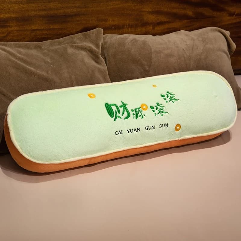 Cuscino di Peluche Premium Portafortuna per Adulti, Decorazione per la Casa, Supporto Lombare per Ufficio, Auto, Letto e Relax