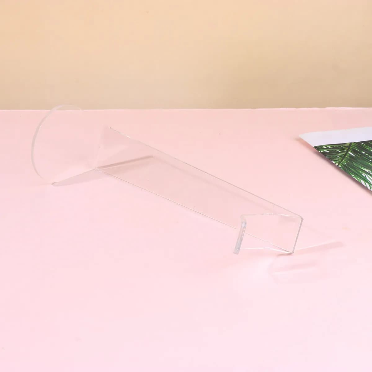 Supporto Universale Trasparente in Acrilico per Cuffie, Espositore da Tavolo Stabile, Organizzatore per Auricolari, Espositore per Cuffie