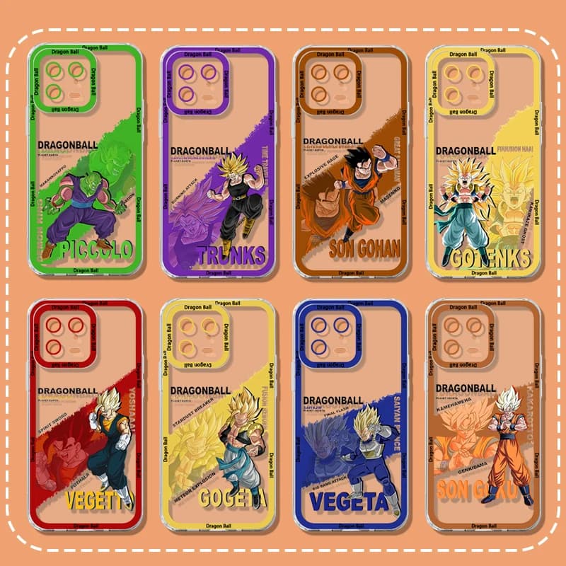 Cover in Silicone Comic D-Dragon Ball per Xiaomi POCO X8 Pro Max X7 X6 Neo X5 X3 F8 F7 Ultra F6 F5 F3 M8 M7 M6 PRO 4G 5G M5S