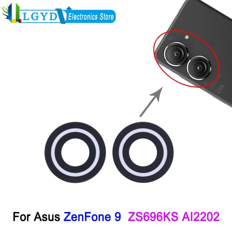 Obiettivo della fotocamera posteriore per Asus ZenFone 9 ZS696KS AI2202