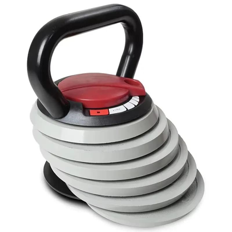 Women's Adjustable Stainless Steel Kettlebell Set, Robust and Stylish Steel Manubrie for Home Fitness Training
