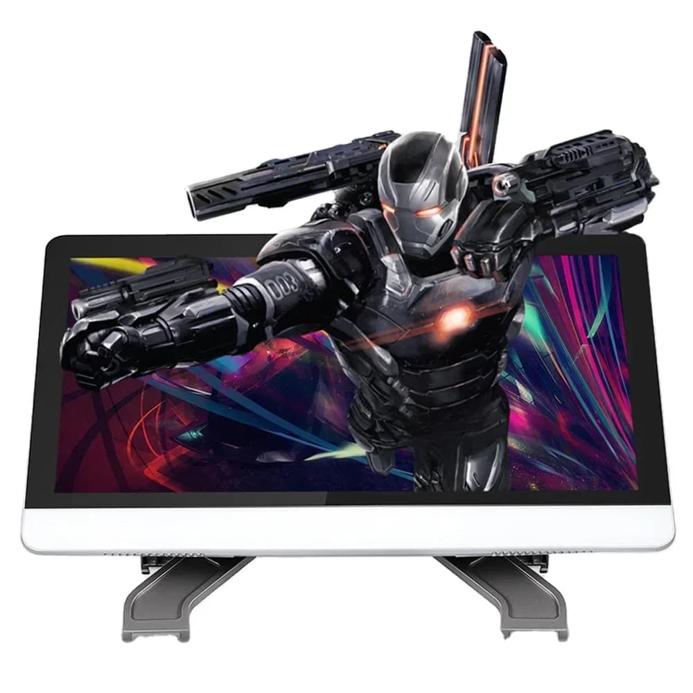 BOSTO Schermo digitale HD da 21,5 pollici LCD interattivo Batteria gratuita Penna per disegno grafico Monitor Stilo All in One Pc Pad Tablet