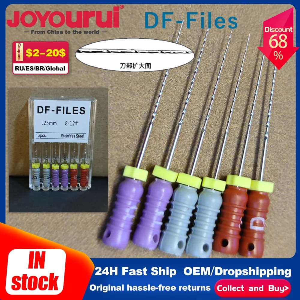 Dentale D FINDER Lime 8 10 12 15 Trattamento Endodontico Uso Manuale per Lime Rotanti Pulizia Canalare Odontoiatria Strumenti Endo
