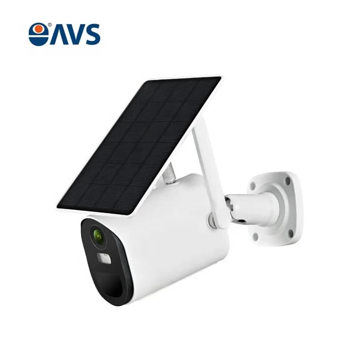 Telecamera di sicurezza solare a basso consumo Wifi/4G 4MP Telecamera di sicurezza Rilevazione movimento Telecamera IP wireless Batteria solare ricaricabile App UBOX