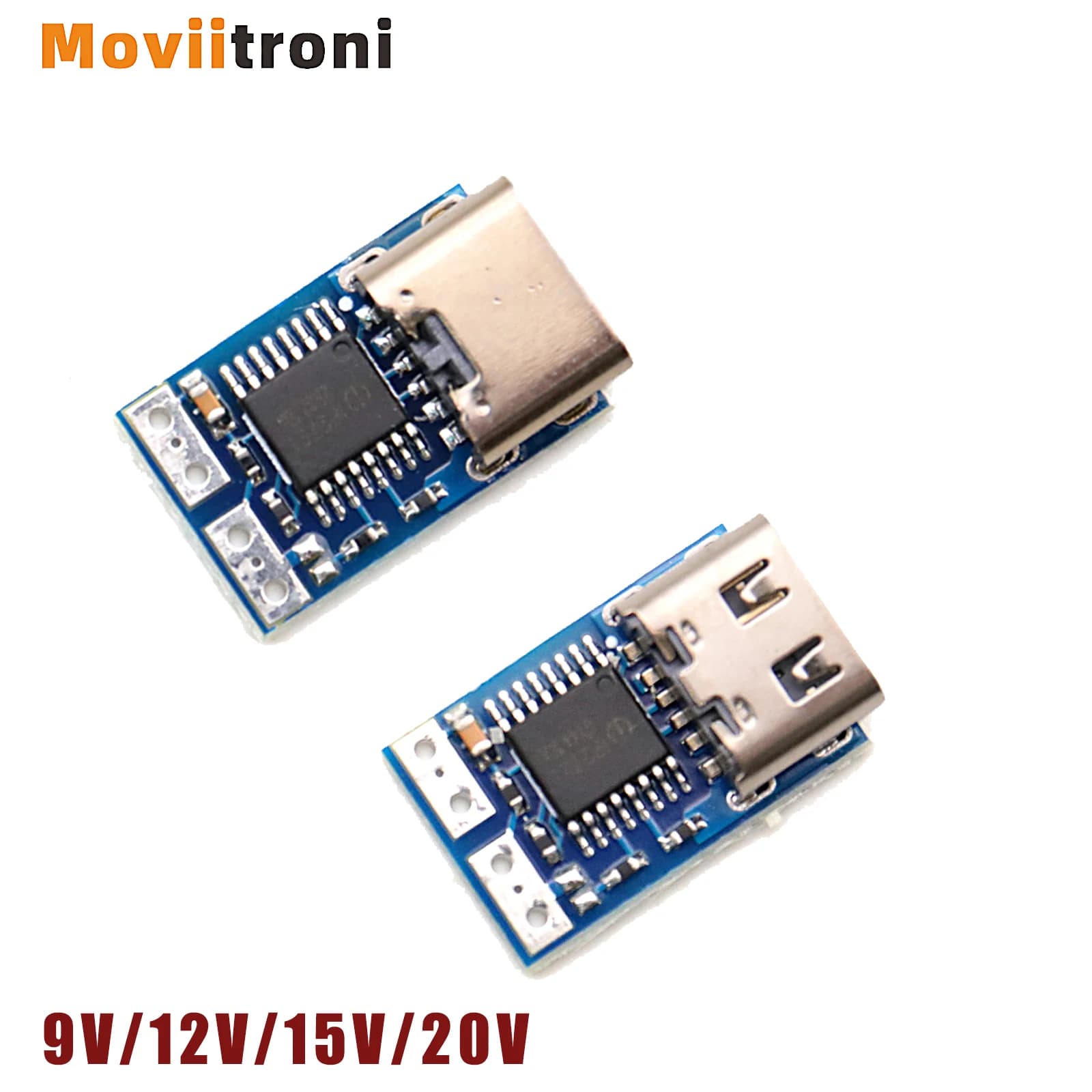 1/5 pz PDC004-PD Modulo Esca PD USB-C PD 9/12/15/20 V DC Tensione Fissa Power Trigger 5A Tipo-C Ingresso Femmina per Notebook
