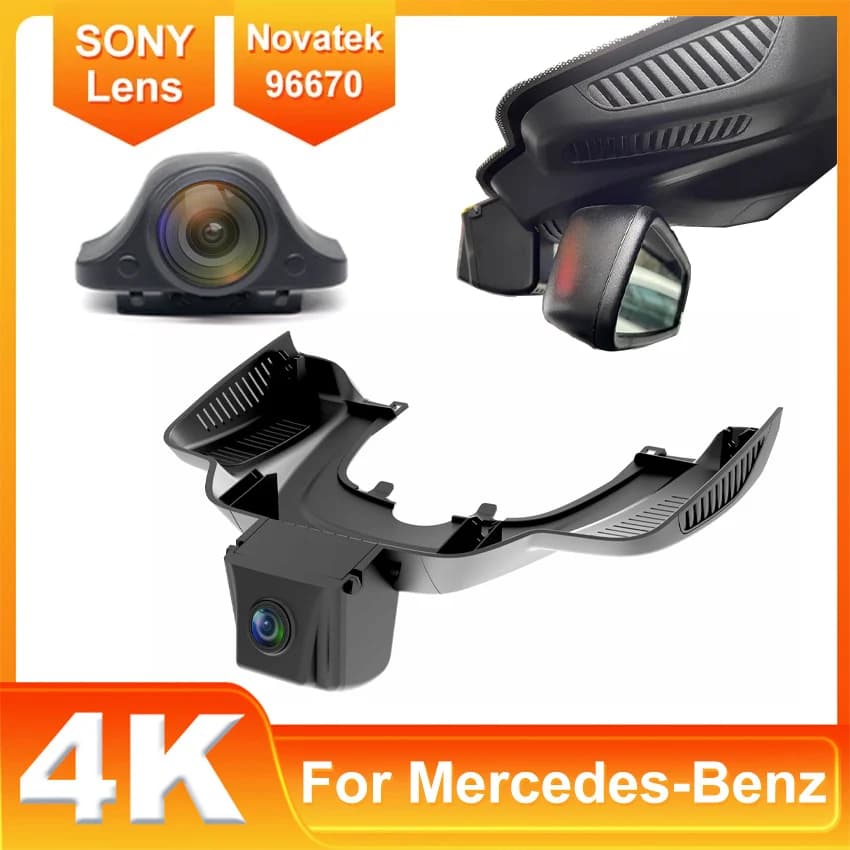 4K Wifi Car Dvr Dash Cam for Mercedes Benz GLE 350 400 450 500 43 53 63 2015 2016 2017 2018 for Mercedes Benz GLE w166 GLS x166