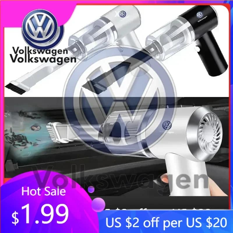 Per VOLKSWAGEN VW GTI B6 VW Aspirapolvere per Auto Senza Fili Portatile per Volkswagen Golf-5