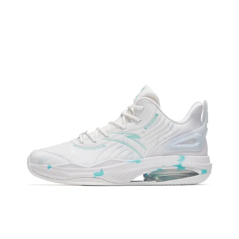 Anta KT3 KT Slip Resistant Abrasion Resistant Low top Basketball Shoes Men's White Blue 112311605-1