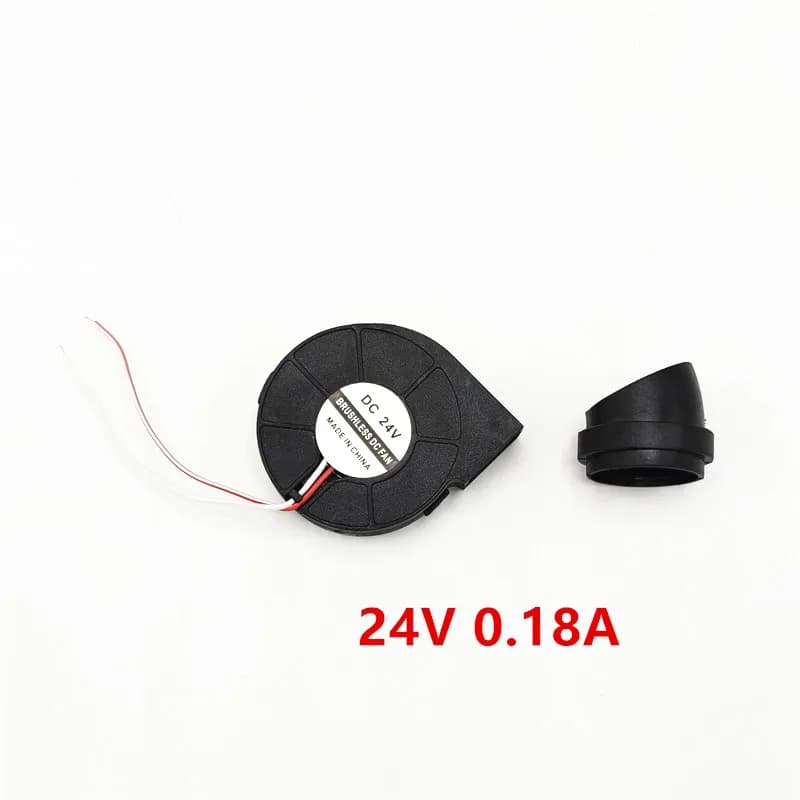 Ventilatore brushless universale 8586 858 898D con pistola ad aria calda 24V con manicotto fisso in gomma