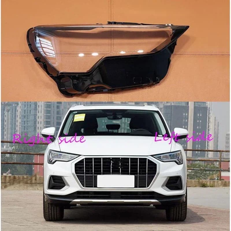 Per Audi Q3 2019 2020 2021 2022: Guscio Faro Anteriore, Copertura Fanale, Sostituzione Paralume, Lente Vetro Faro