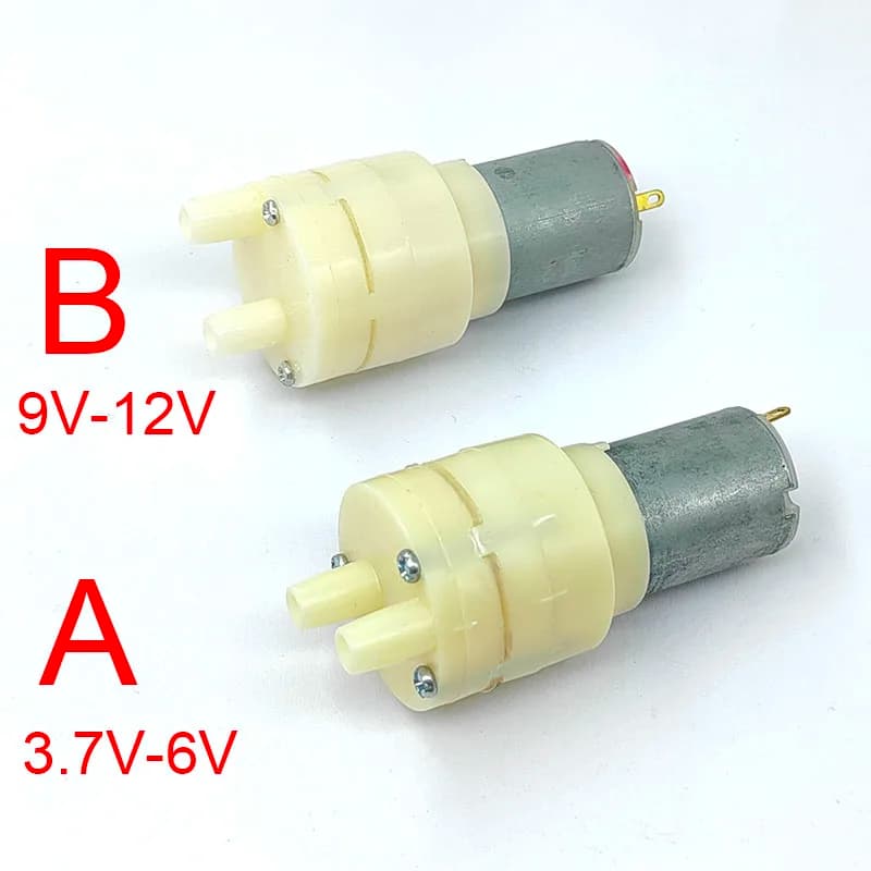 DC 3.7V-12V piccola pompa dell'acqua 1.5L/min pompa a membrana pompa di aspirazione autoadescante bollitore da tavolo da tè fai da te pompaggio acquario grande flusso