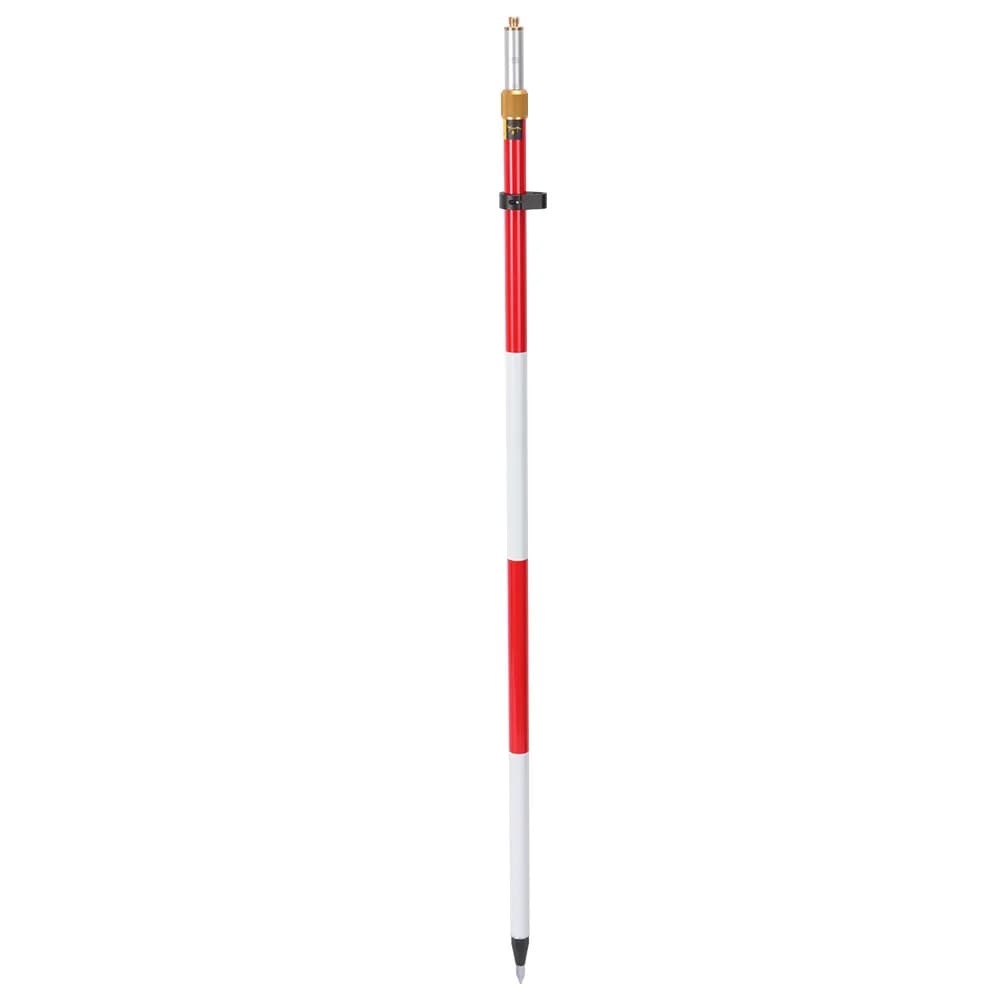 Palo telescopico per indagine con prisma da 2,6 m con blocco a compressione Twist Lock per attrezzature per indagine
