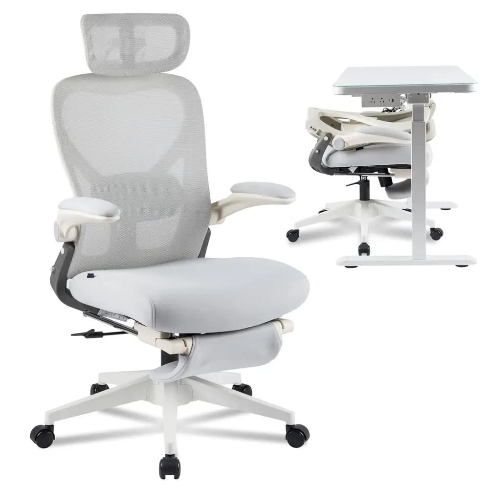 Sedia da Gaming Ergonomica SentinelPro con Supporto Lombare Adattivo DualWing, Braccioli 7D, Reclinazione a 4 Posizioni fino a 145°, Altezza Regolabile