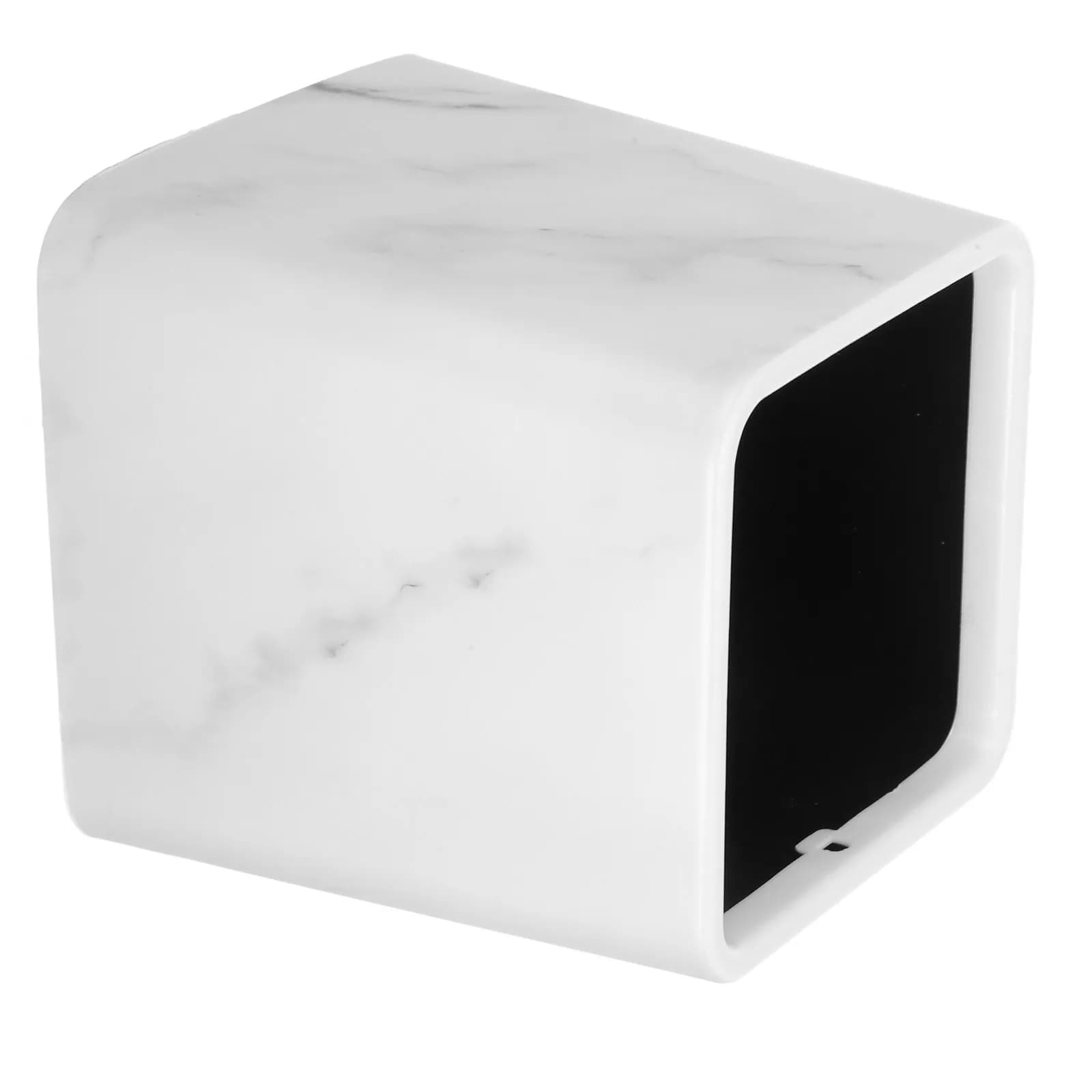 Cestino per Rifiuti in Marmo da Scrivania, Piccolo Contenitore Decorativo per Camera da Letto, Cucina, Bagno, Soggiorno, Scrivania