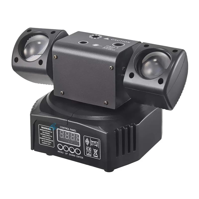 Stage Light 36W Mobile Head Remote Control DMX512 RGBW RG Laser for DJ Party Christmas Rotating LED Light Scene Effect