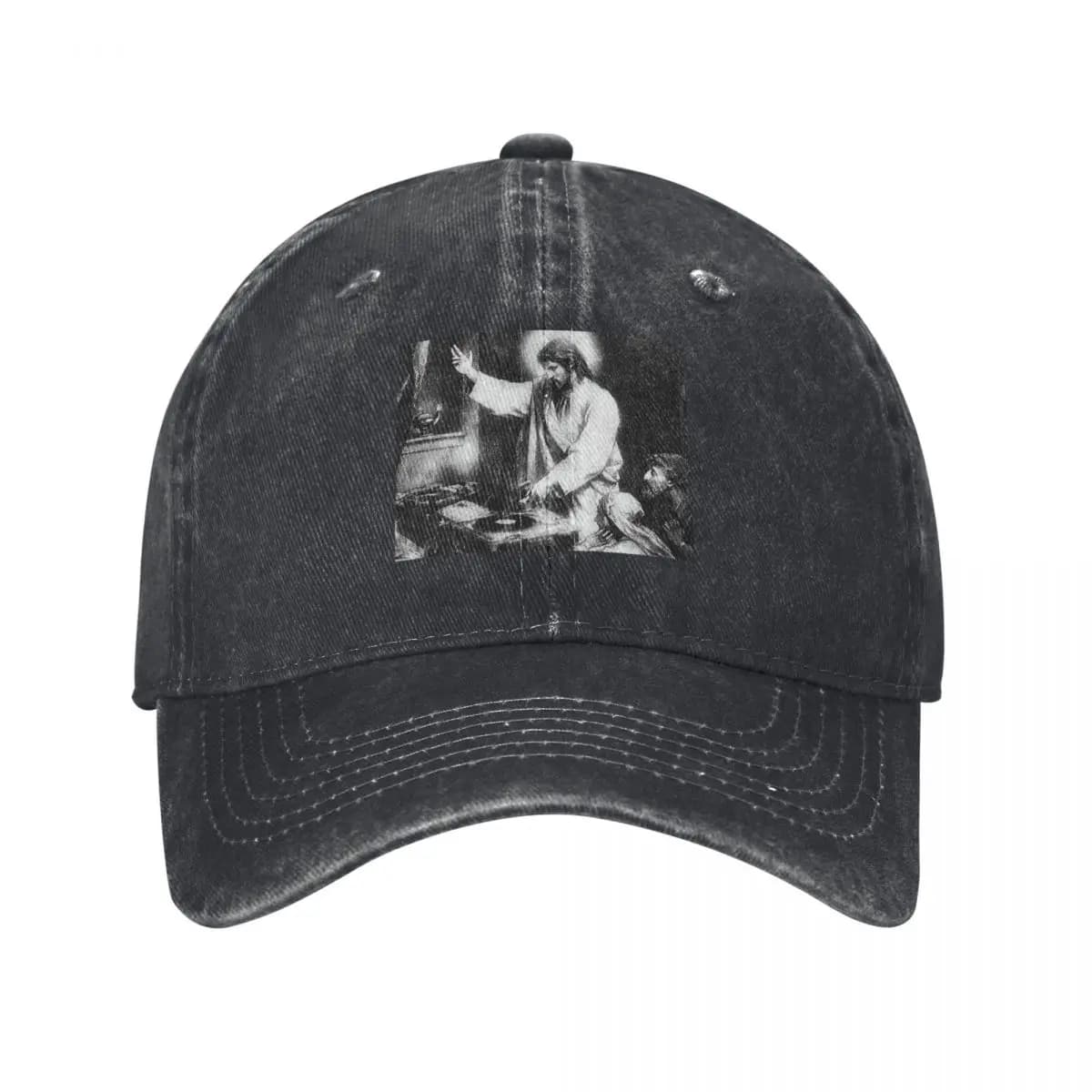 Dj Jesus - Salvation Sound Baseball Cap Golf Hat dad hat Ball Cap western Hat Men Caps Women's