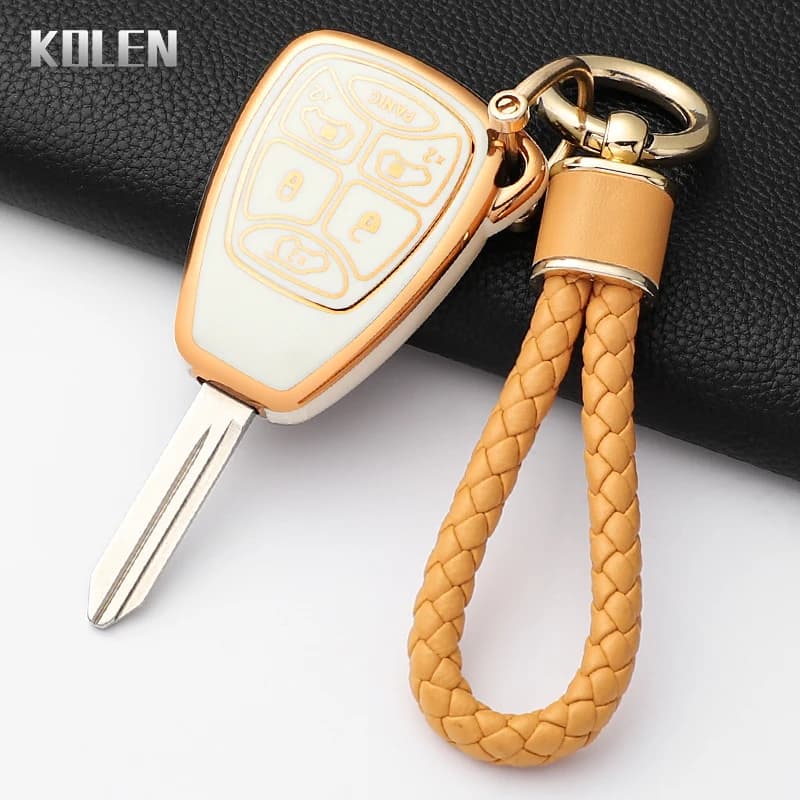 TPU mode car key case cover for Jeep Chrysler 300C Avenger Sebring Chrysler 200 Aspen Dodge Charger Commander Grand Cherokee
