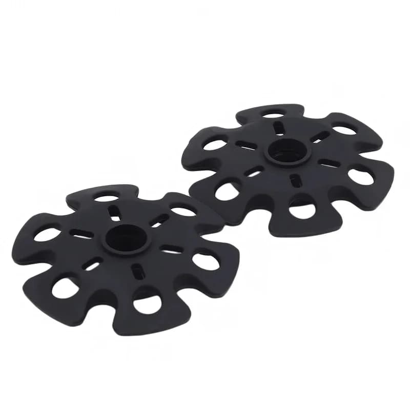 5Pcs Trekking Pole Snow Mud Baskets Replacement Walking Stick Ski Basket Caps Outdoor Hiking Climbing Accessories