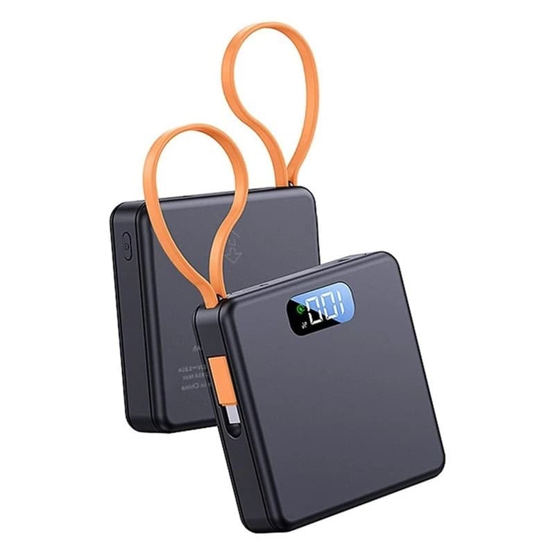 【VALUE MONEY】22.5W DIY Power Bank Charger Shell , 3X21700 Battery Charging Case With Cable Mini Solderless Power Supply Housing