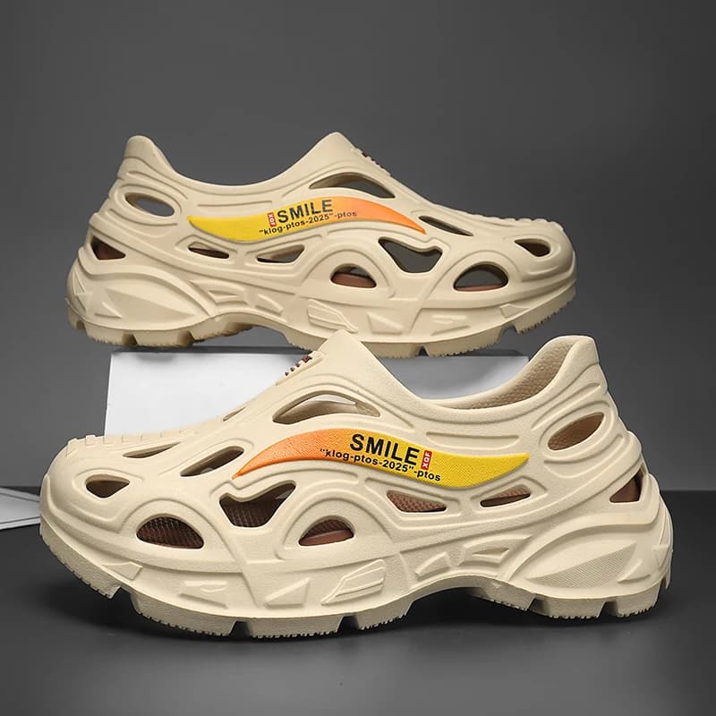 Men's and Women's Beach Sandals, Garden Casual Shoes, Men's Summer Shoes, Comfortable Mirrors and Soft Shoes