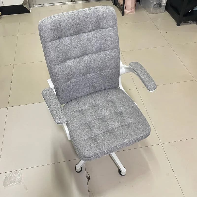 Sedia da ufficio ergonomica Sedia da computer girevole regolabile con supporto lombare Sedia da gioco con sedile direzionale con schienale alto