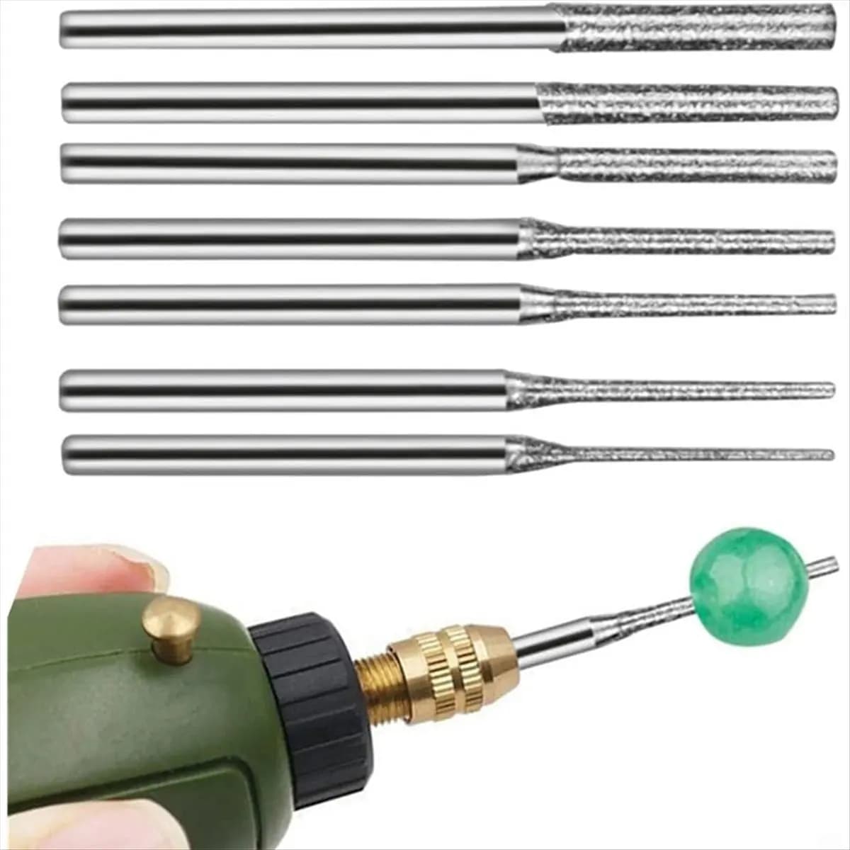 Carving Punch Needle-Rod for Jade Drilling, Extended Tool for Fine Grinding and Precise Craftsmanship (1.0mm) [2026 MOCC]