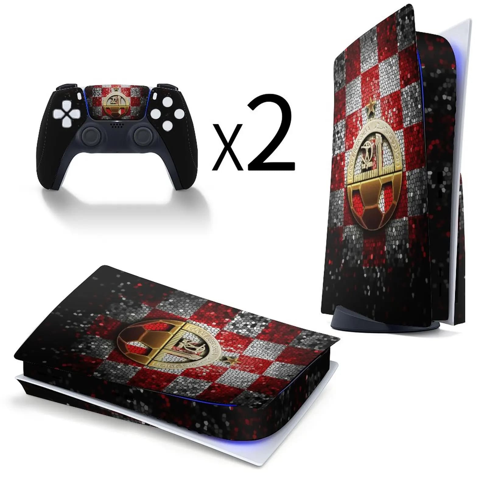 Hapoel Beer Sheva per Controller di gioco PS5 decalcomania protettiva per custodia adesiva per accessori PS5