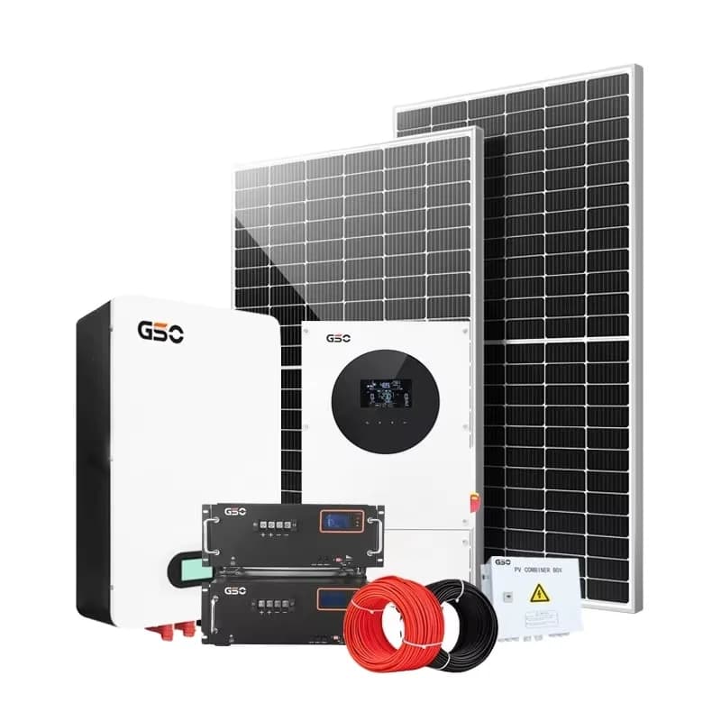 Sistema Completo di Energia Solare 5kW 8kW 10kW 15kW 20kW, Impianto Solare Residenziale Ibrido Off-Grid