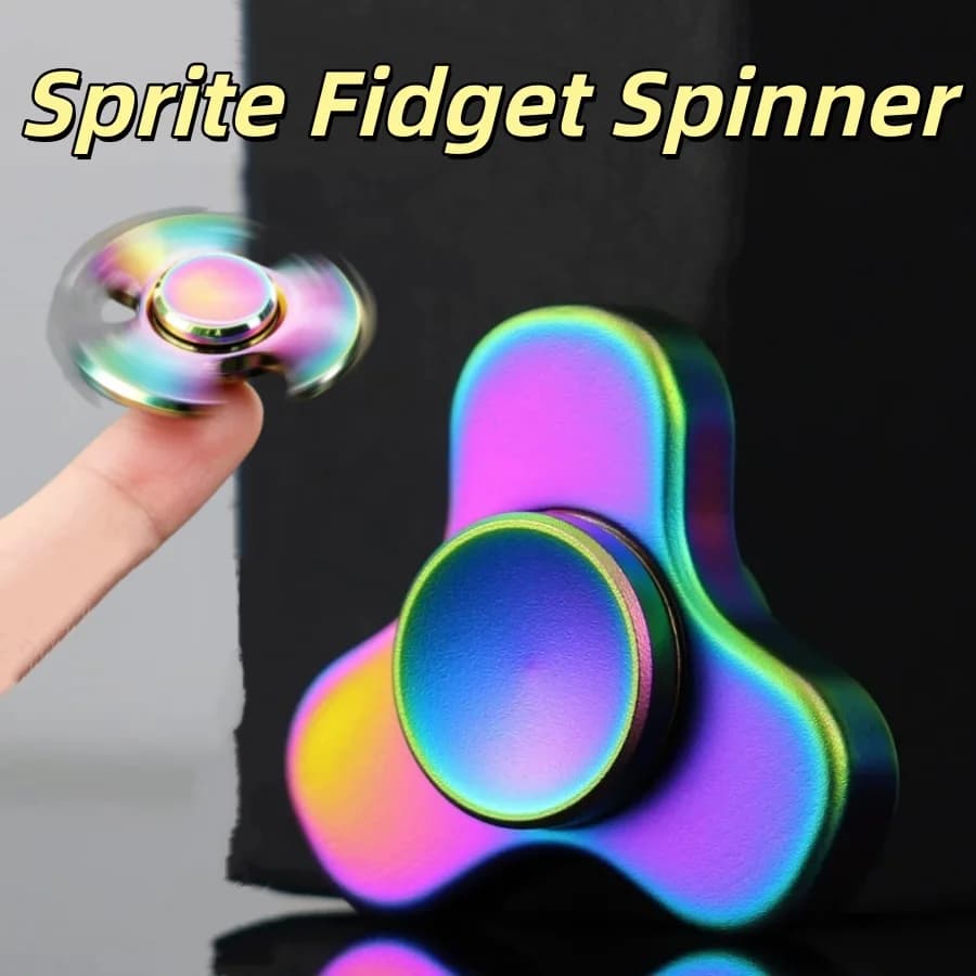 Fidget Spinner Alloy Gyroscope Spinning Top Toys Mini Fun Anti Stress ADHD EDC Hand Birthday Party Reward Bag Filler Users Gifts