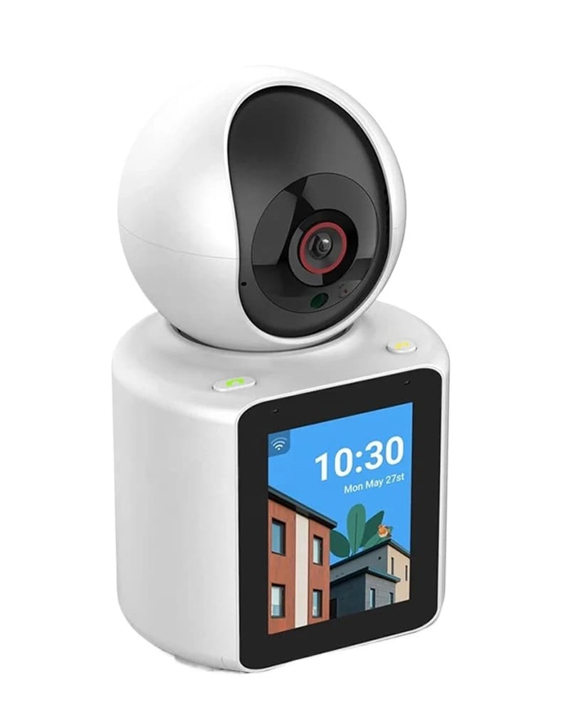 Schermo IPS da 2,8 pollici FHD 1080P WiFi videochiamata Baby monitor/telecamera citofonica Visione notturna Sicurezza Chiamata bidirezionale