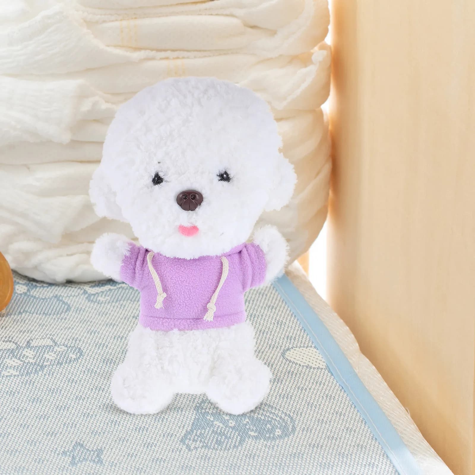 Set di 2 Pezzi di Abbigliamento Morbido per Orsacchiotti, Felpe Carine di Ricambio per Animali di Peluche, Adorabile Costume per Travestimento Animale