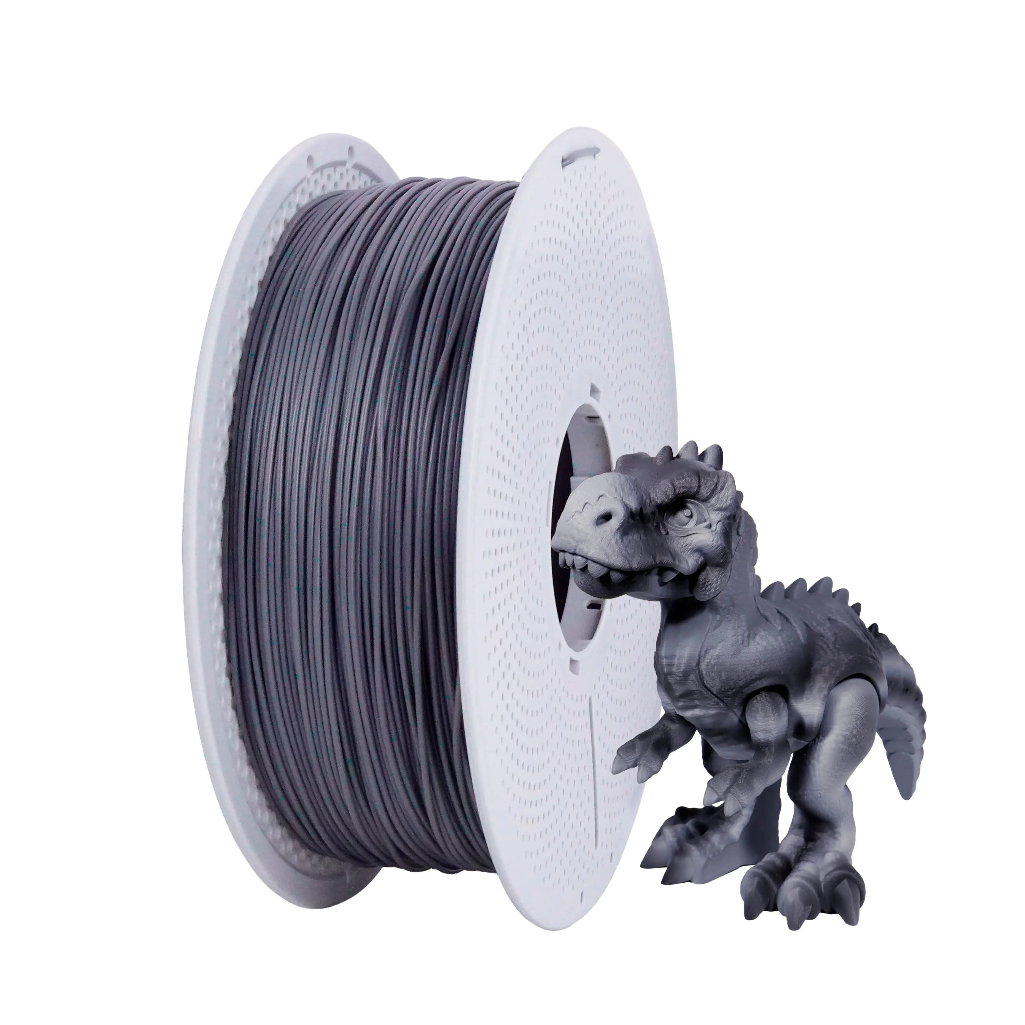 Filamento PLA, 1KG Colore Cemento 1.75mm, Filamento per Stampa 3D, Filamento PLA per Stampante 3D, Compatibile con la Maggior Parte delle Stampanti 3D FDM, Bobina da 1kg (2.2 libbre)